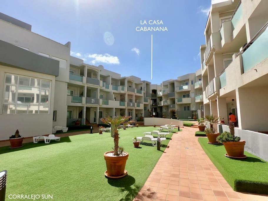 La Cabanana - Apartment W Pool And High-Speed Wifi คอร์ราเลโฮ ภายนอก รูปภาพ